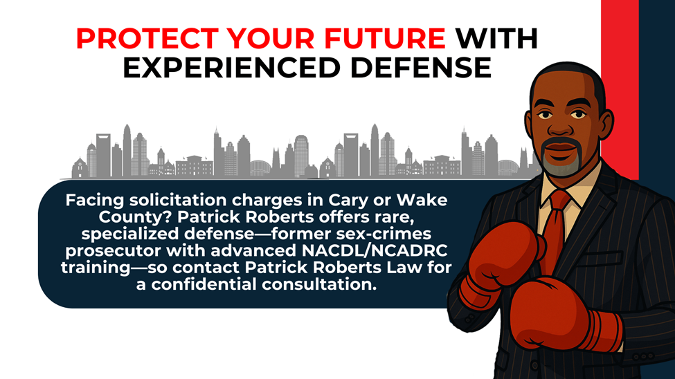 Attorney illustration with boxing gloves and city skyline urging protection of your future with experienced defense.
