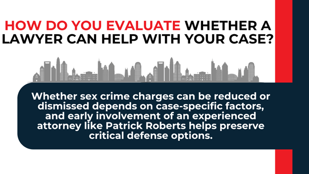 City skyline above text explaining case factors and importance of early experienced legal representation